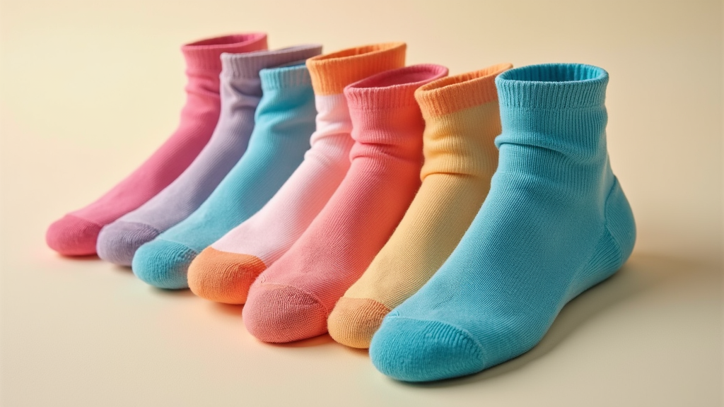 Placeholder image of running socks arranged neatly